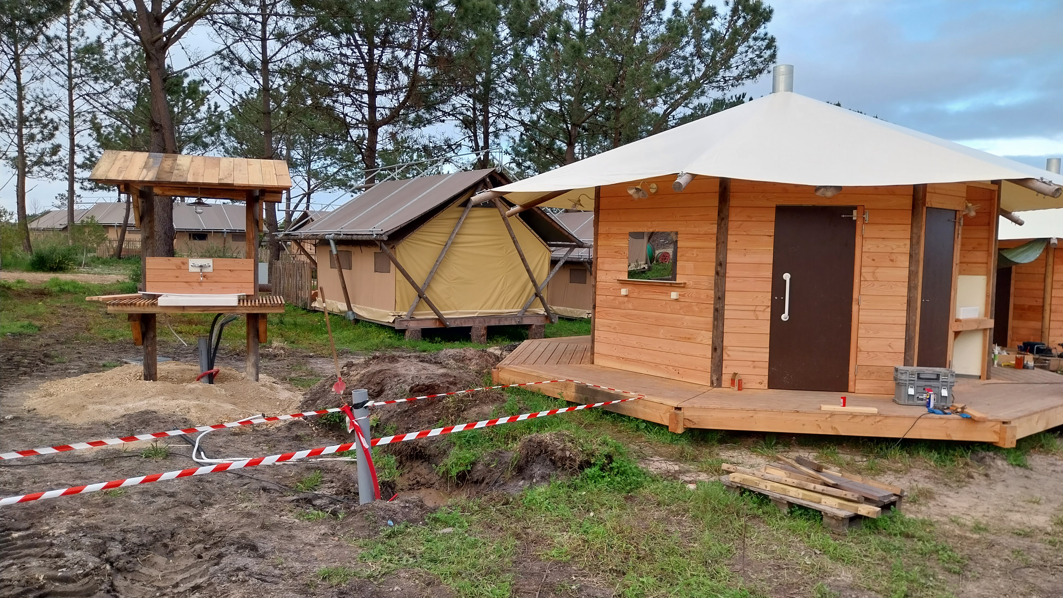 Actif en exploitation &mdash; lodges ossature bois